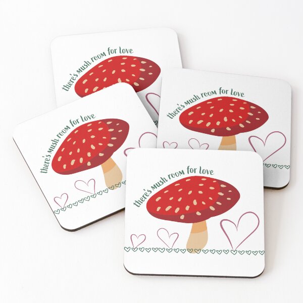 Item preview, there's mushroom for love designed and sold by noob publishing.