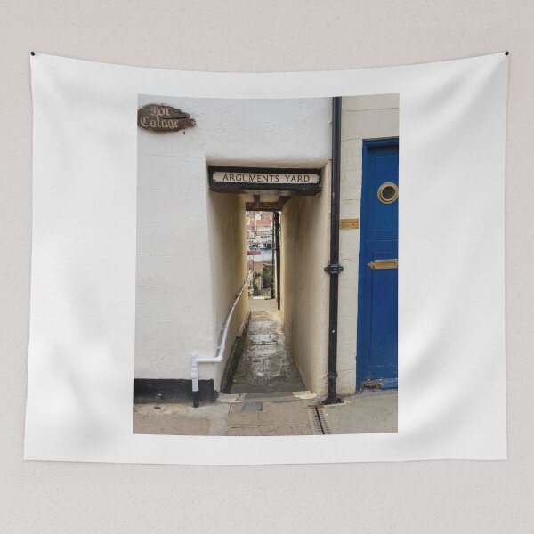 Item preview, Arguments Yard and Harbour View in Historic Whitby designed and sold by Astute-Artio-Photography.