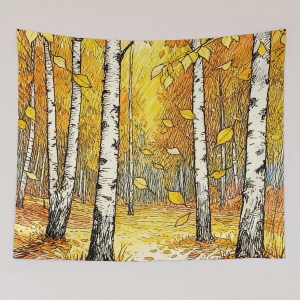 Item preview, Autumn in the city park designed and sold by sid1802.