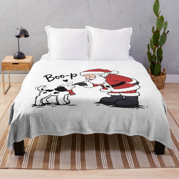 Item preview, Santa Boop Dog Christmas designed and sold by gunaone-design.