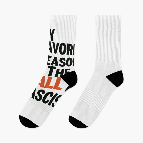 Item preview, My Favorite Season Is The Fall Of Fascism Anti-Fascist designed and sold by NicolasGlowArt.