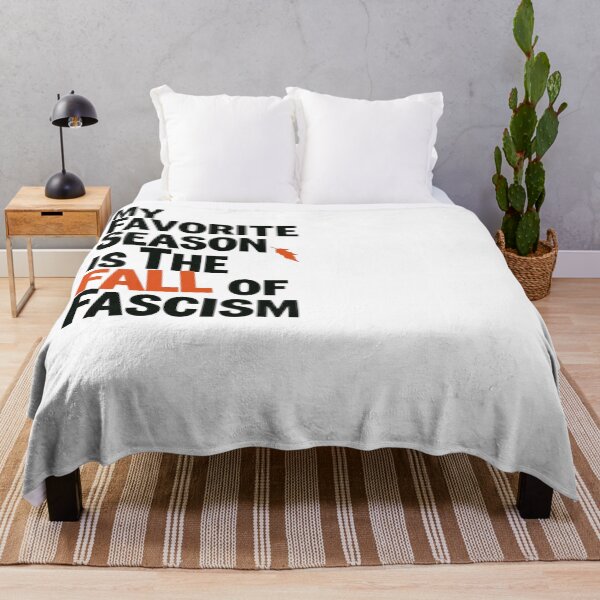 Item preview, My Favorite Season Is The Fall Of Fascism Anti-Fascist designed and sold by NicolasGlowArt.