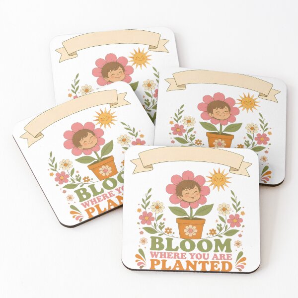 Item preview, Bloom Where You Are Planted Flower Boy designed and sold by Artisan-Vault.
