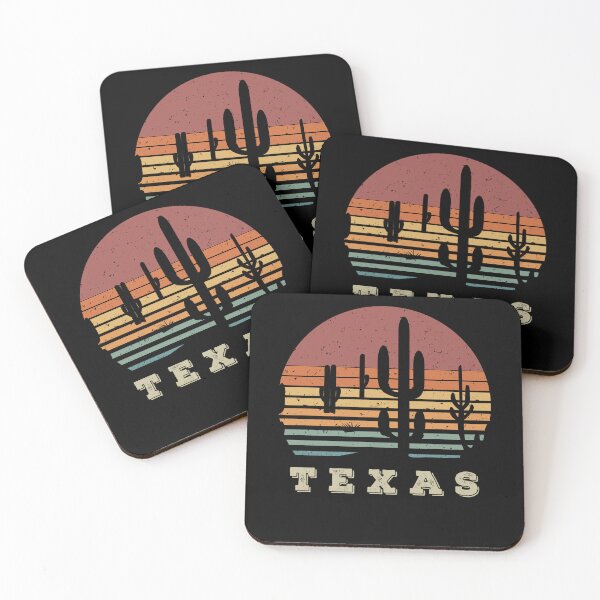 Item preview, Texas Retro Cactus Vintage Western Desert USA Texas designed and sold by Lenny Stahl.
