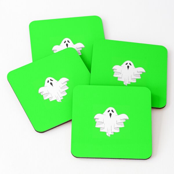 Item preview, Ghost - Bright Green designed and sold by ManicBotanicArt.