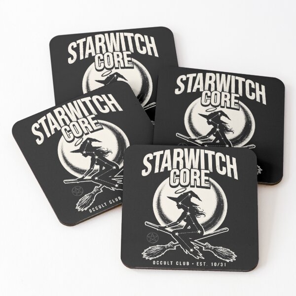 Item preview, Starwitch Halloween Design – Constellation Witch on Broomstick Graphic Tee v18 designed and sold by DarylWelsh2024.