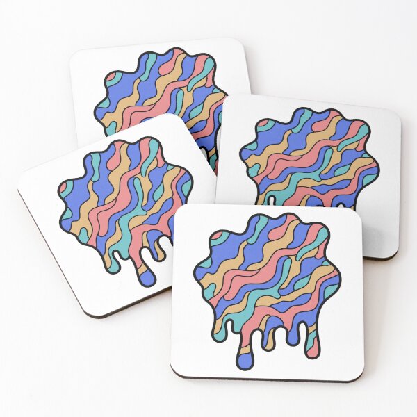 Item preview, Psychedelic Pop Art Melting Camo Pattern designed and sold by nvrprooo.