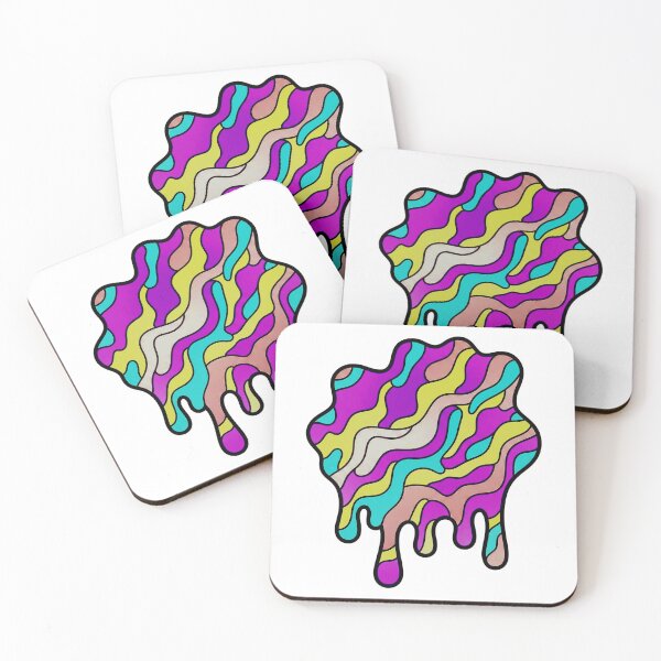 Item preview, Psychedelic Pop Art Melting Camo Pattern designed and sold by nvrprooo.