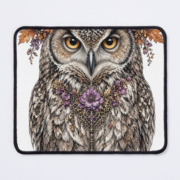 Item preview, Witchy Cottagecore Autumn Owl designed and sold by MFMart.