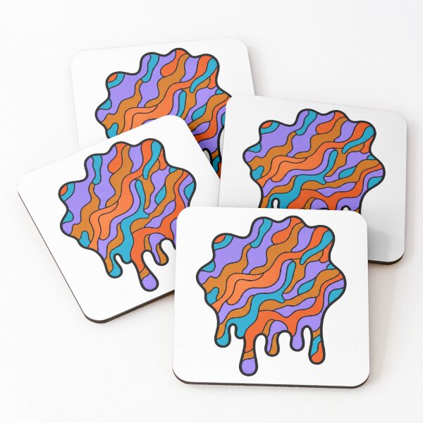 Item preview, Psychedelic Pop Art Melting Camo Pattern designed and sold by nvrprooo.