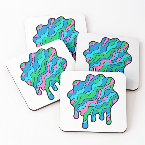 Item preview, Psychedelic Pop Art Melting Camo Pattern designed and sold by nvrprooo.