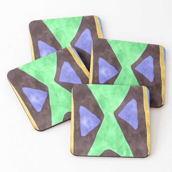 Item preview, Modern Abstract Tribal Shield Pattern designed and sold by AWADHESH  CHAURASIA.