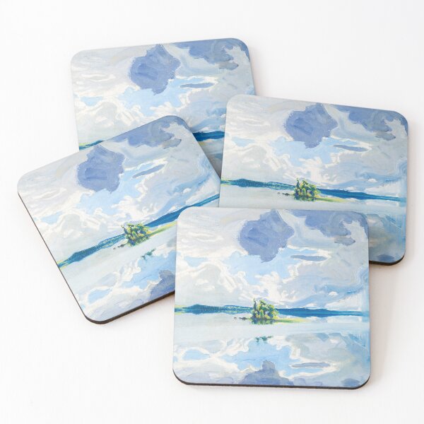 Item preview, Akseli Gallen-Kallela. Clouds over a lake designed and sold by likiska.
