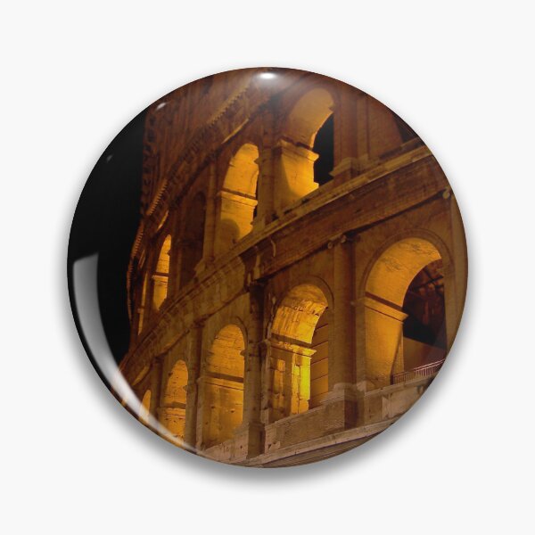 Item preview, Colosseum at Night – Golden Lights of Ancient Rome designed and sold by celinebisson.