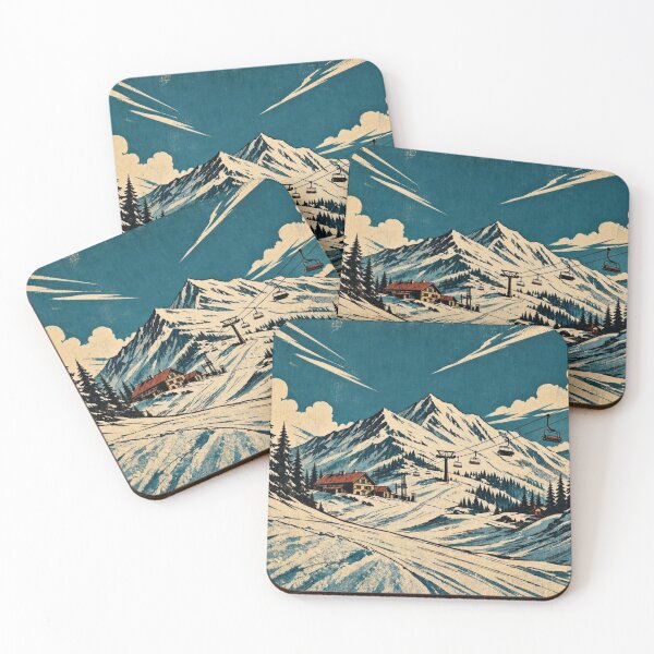 Item preview, Alpine Winter Slopes designed and sold by BlueBerry45.