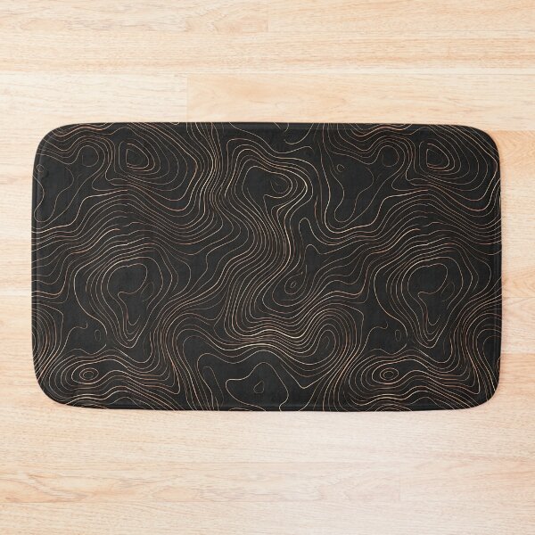 Item preview, Seamless Minimalist Topographic Contour Line Pattern designed and sold by wallpapersarts.
