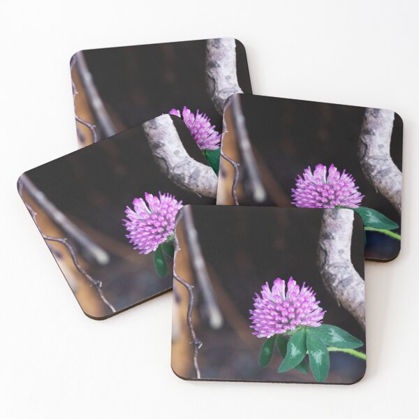 Item preview, Purple Red Clover Flower – Delicate Wildflower Photography designed and sold by celinebisson.