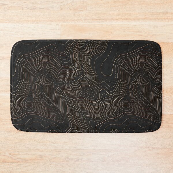 Item preview, Seamless Minimalist Topographic Contour Line Pattern designed and sold by wallpapersarts.