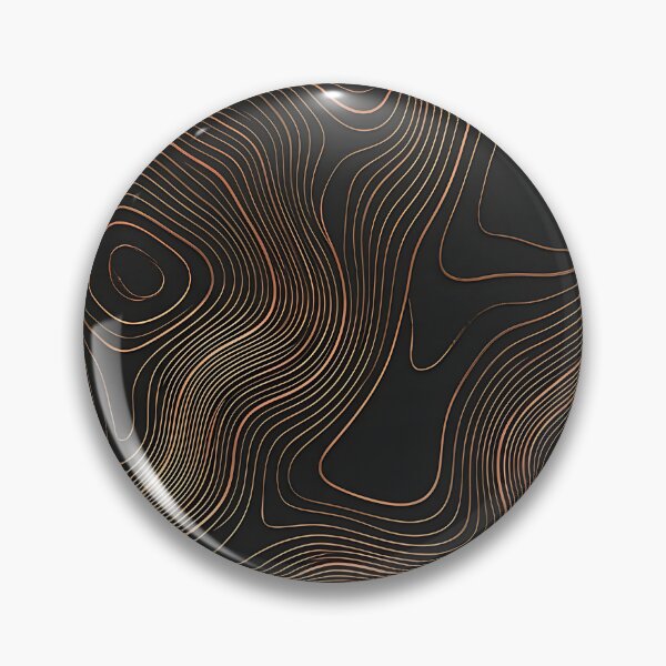 Item preview, Seamless Minimalist Topographic Contour Line Pattern designed and sold by wallpapersarts.