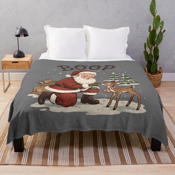 Item preview, Cute Santa Boop Reindeer Funny Christmas designed and sold by w66aboo.