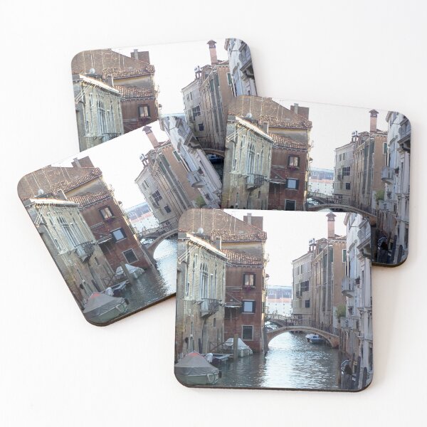 Item preview, Romantic Venice – Charming Canal and Historic Stone Bridge designed and sold by celinebisson.