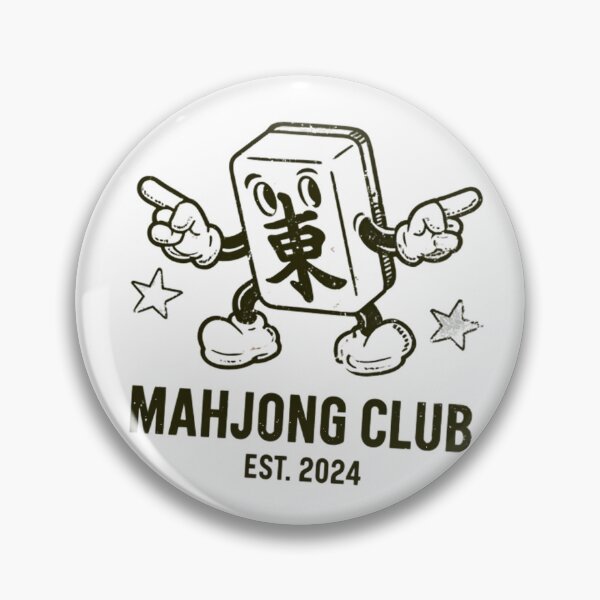 Item preview, Mahjong Club Mascot designed and sold by Structure-Blue.