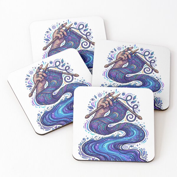 Item preview, Magical Knitting River Mystical Yarn Art designed and sold by Sanan Israyilli.