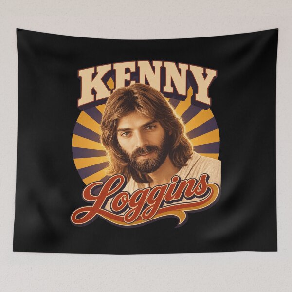 Item preview, Kenny Loggins Retro Portrait designed and sold by Kroma-Totem.