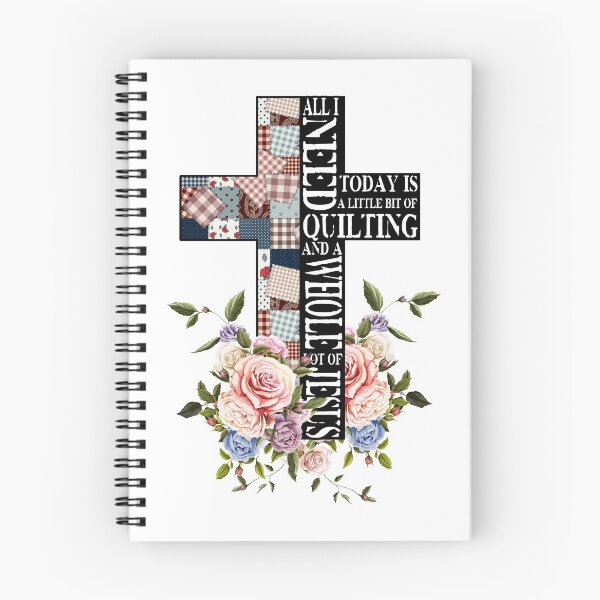 Item preview, All I need today is Quilting and Jesus designed and sold by manekibb.
