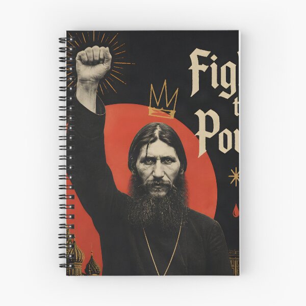Item preview, Fight the Power, Rasputin - Ironic Historical Streetwear designed and sold by BendyJ-Art.