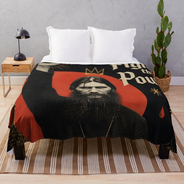 Item preview, Fight the Power, Rasputin - Ironic Historical Streetwear designed and sold by BendyJ-Art.