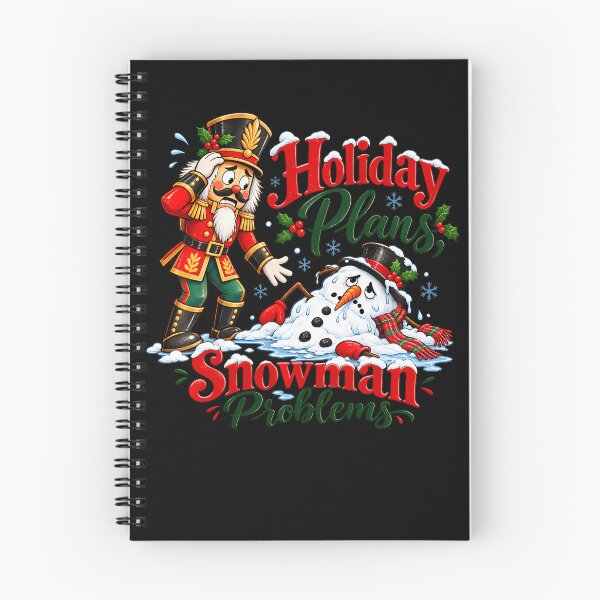 Item preview, Holiday Plans Snowman Problems designed and sold by OLAKONA.