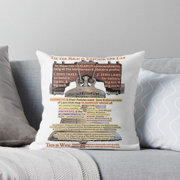 Item preview, Tax the Rich & Enforce the Law designed and sold by gnuber.