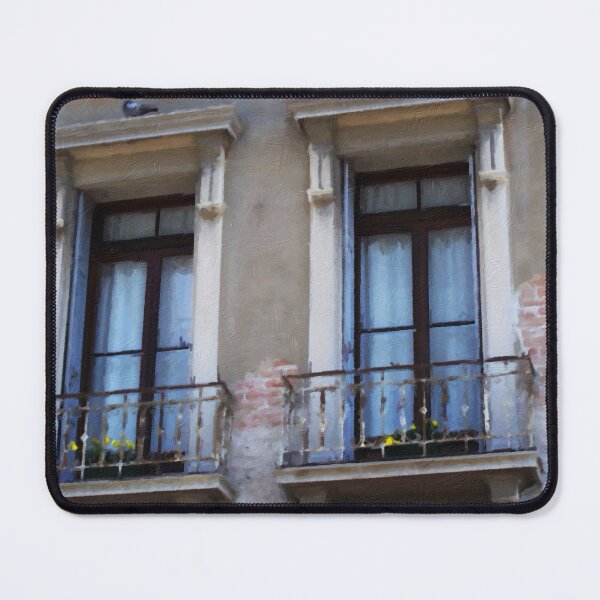 Item preview, Venetian Windows – Rustic Italian Architecture in Painterly Style designed and sold by celinebisson.