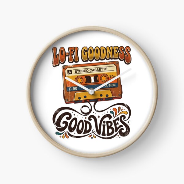 Item preview, Lo-Fi Goodness Retro Audio Cassette Good Vibes designed and sold by Sanan Israyilli.