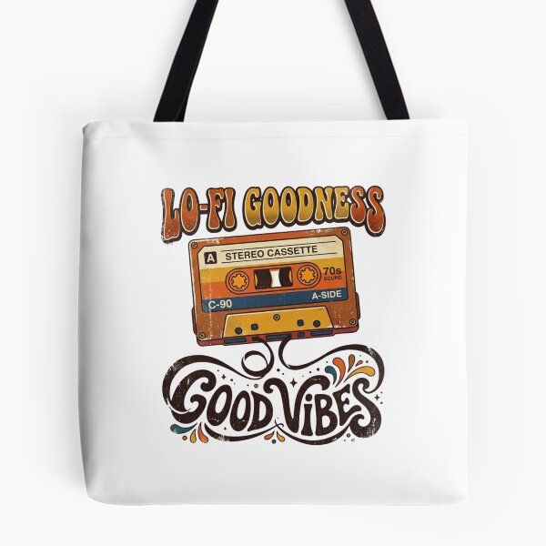 Item preview, Lo-Fi Goodness Retro Audio Cassette Good Vibes designed and sold by Sanan Israyilli.