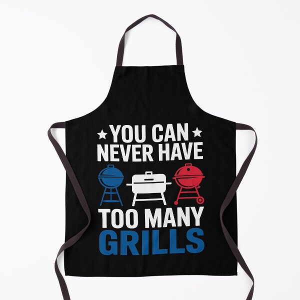Item preview, You Can Never Have Too Many Grills – Funny BBQ Design designed and sold by bimimagic.