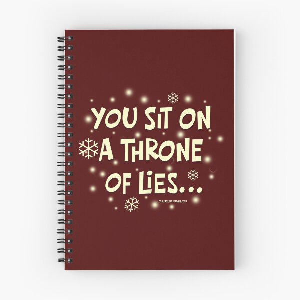 Item preview, Throne Of Lies Snow designed and sold by Normbot2000.