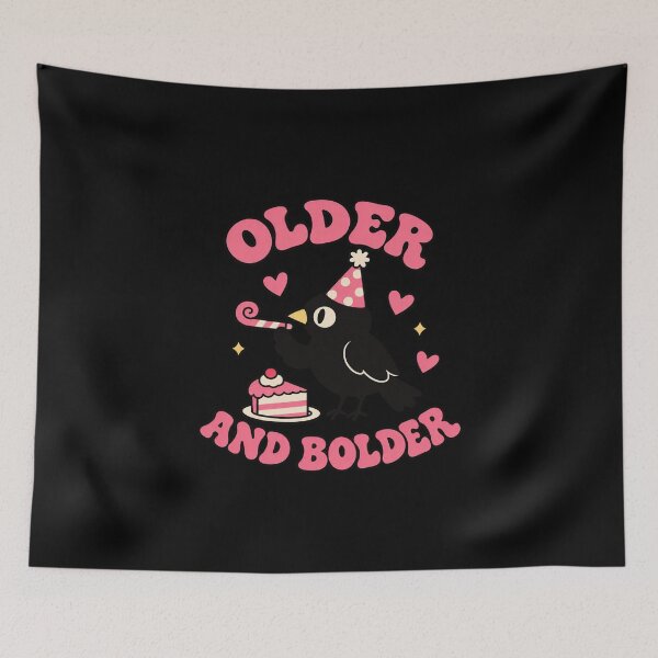Item preview, Birthday Crow Older and Bolder designed and sold by AMICO77.