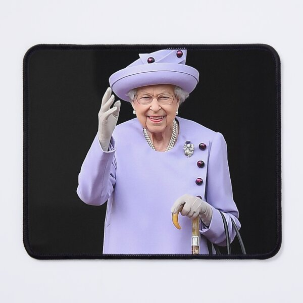 Item preview, Queen Elizabeth II in a purple dress designed and sold by KNBS.
