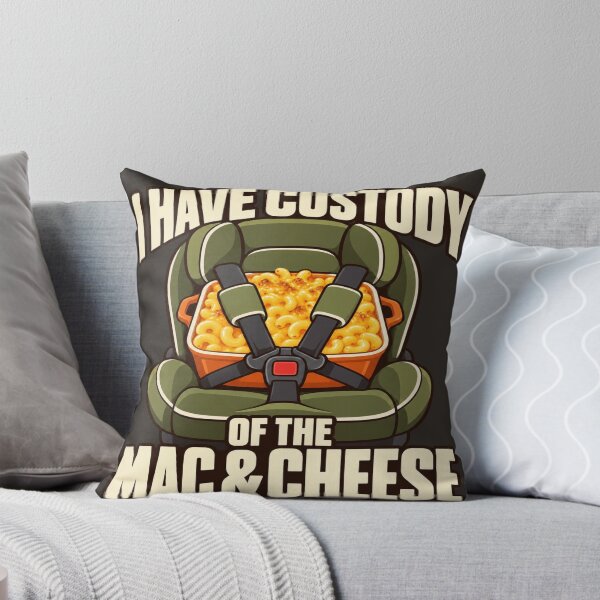 Item preview, I Have Custody of the Mac & Cheese Thanksgiving designed and sold by POD DYNASTY | Original Print On Demand T-Shirt Graphics.