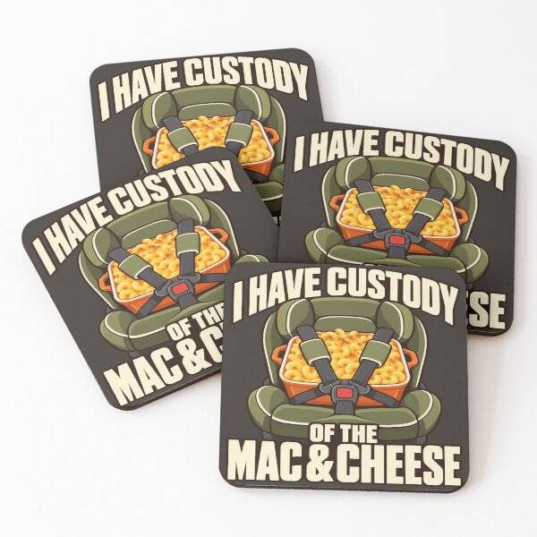 Item preview, I Have Custody of the Mac & Cheese Thanksgiving designed and sold by POD DYNASTY | Original Print On Demand T-Shirt Graphics.