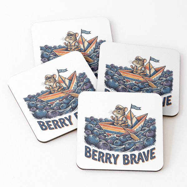 Item preview, Berry Brave Cute Sailor Mouse Blueberry Adventure designed and sold by Sanan Israyilli.