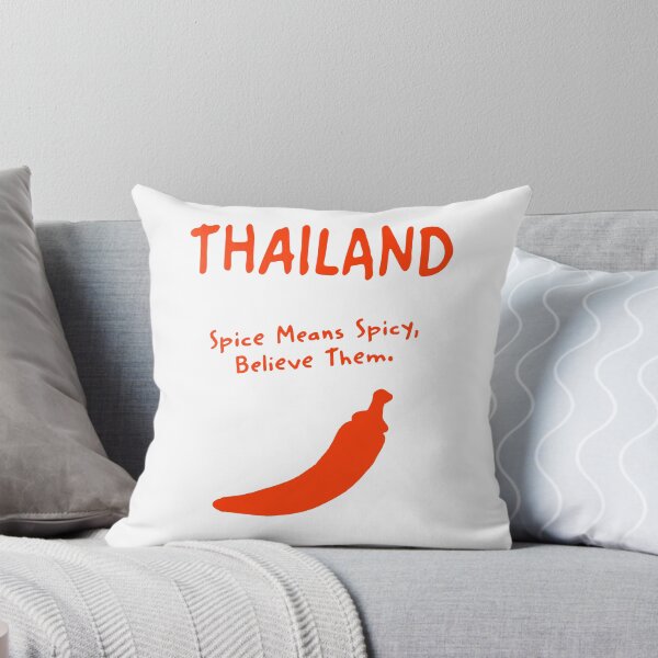 Item preview, Thailand – “Spice Means Spicy, Believe Them” Funny Quote Print designed and sold by MarkedArtPrints.