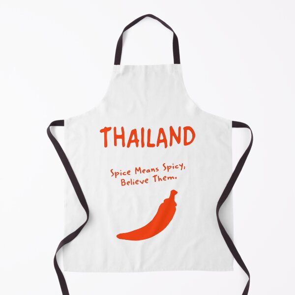 Item preview, Thailand – “Spice Means Spicy, Believe Them” Funny Quote Print designed and sold by MarkedArtPrints.