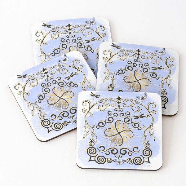 Item preview, Gold purple freestyle art designed and sold by InasTees.