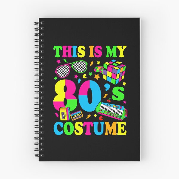 Item preview, The Neon Nostalgia: 1980s Lazy Halloween Costume designed and sold by  MOHAMED.