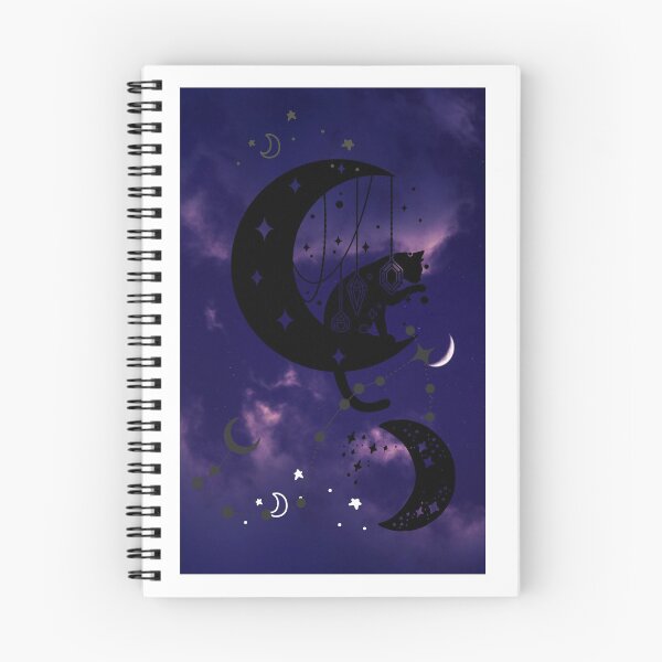 Item preview, cat on the moon    designed and sold by Midnight Muse.