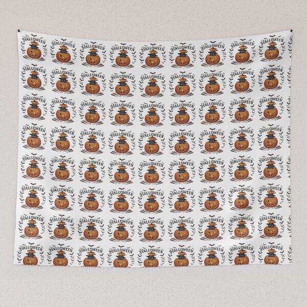 Item preview, Peek-a-Boo Cat in Pumpkin Art - Spooky Halloween Black Cat Design designed and sold by ChameleonStars.
