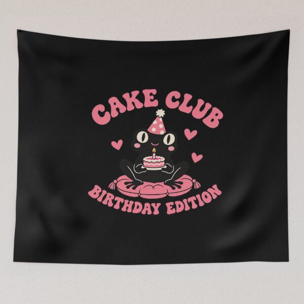 Item preview, Birthday Frog Cake Club designed and sold by AMICO77.